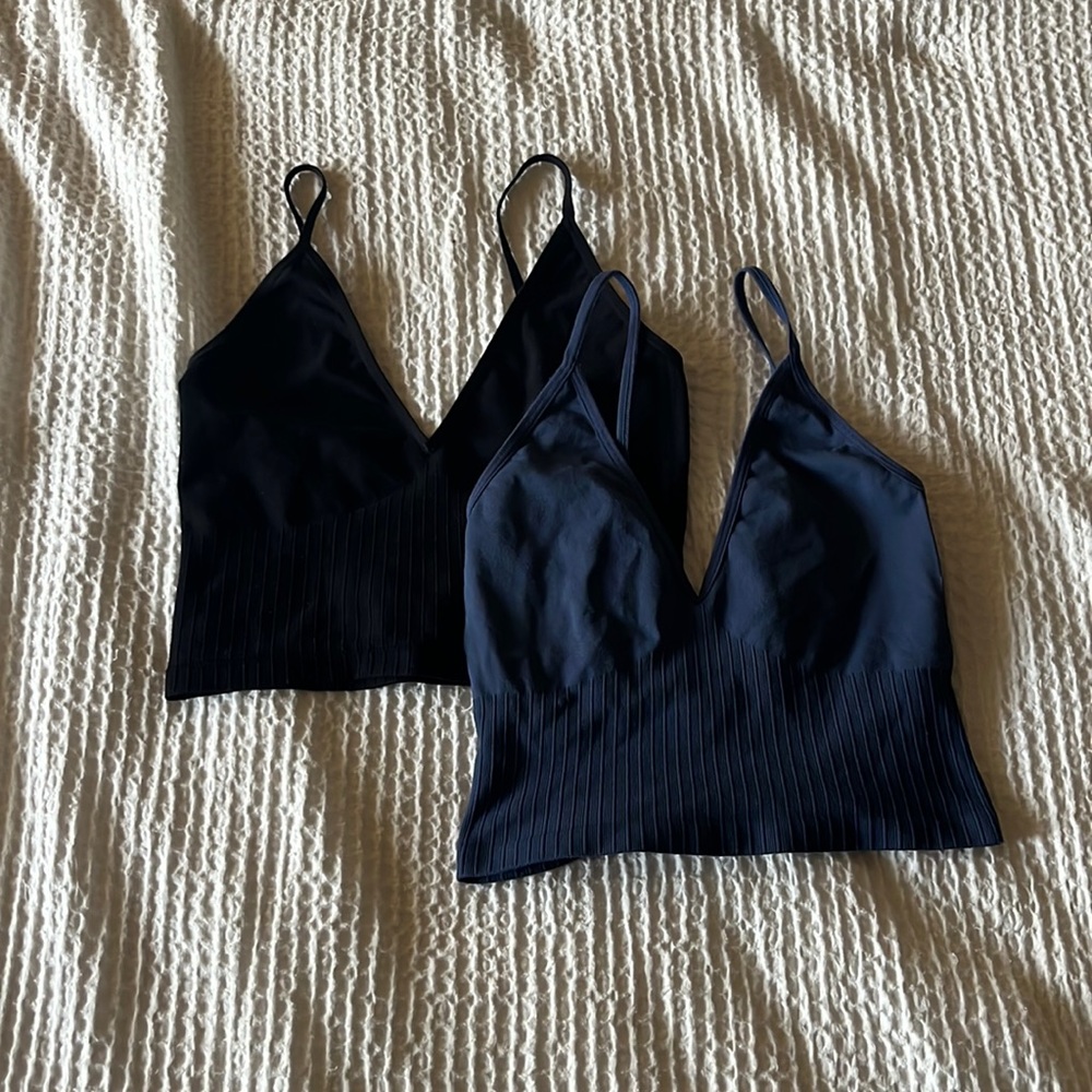 Ribbed Bralettes